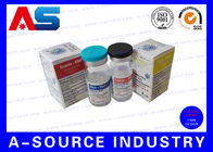 من الورق المقوى التخزين 10ML فيال صناديق للنفايات وقوارير الزجاج الهولوغرام الطب، ISO9001