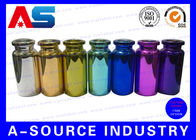 ملونة الزجاجات الصغيرة قوارير منقوش، 10ML زجاج القطارة زجاجات