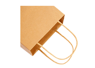 حقيبة ورقية متينة للوجبات الجاهزة ، حقيبة ورقية صديقة للبيئة قابلة للتحلل