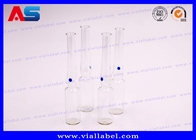 أمبولة حمض الهيالورونيك عالية النفاذية محلول زجاجة زجاجية شفافة