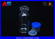 زجاج زجاجة 5 مل قوارير زجاجية صغيرة مع سدادة مطاط و 13 # غطاء بلاستيكي الألومنيوم