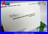 Somatropin كمال الاجسام Hcg أقراص مخصص حبوب منع الحمل مربع / الطب علبة كرتون