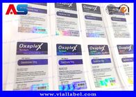 10ML الدواء حزمة فيال مخصص لاصق علامة مميزة بالألوان الكاملة الطباعة حسب الطلب