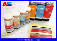 حقن الأدوية الصيدلانية قارورة زجاجية 25x60mm مادة الهولوغرام الليزر