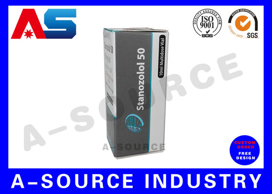 علبة تخزين القارورة الهولوجرامية المخصصة طباعة علب القارورة 10 مل وتغليف / صناديق التغليف الصغيرة