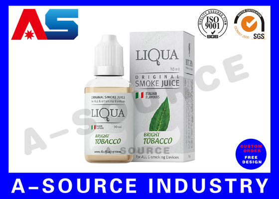 السجائر الإلكترونية عصير البريد السائل صناديق مخصصة الهولوغرام الطباعة 30 / 50ML