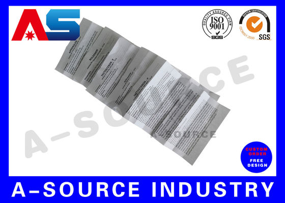 طباعة ملصقات الفينيل طباعة الأدوية لملصقات بروبيونات الببتيد لقارورات 2 مل