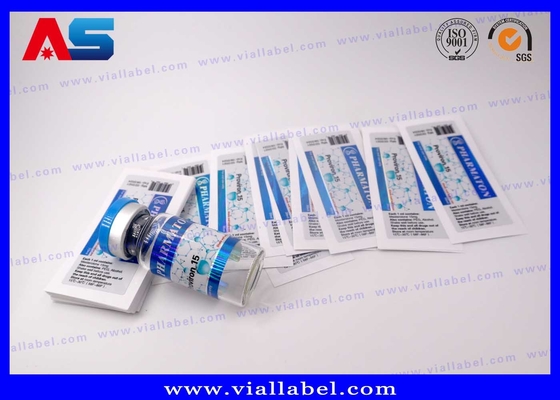 رولز تسمية الأبيض فارما مخصص للزجاج قوارير الهولوغرام الطب 2ML