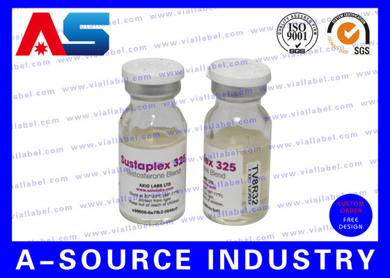 لـ Boldenene Undecylenate Vial 10ml ملصقات هولوغرامية مخصصة ملصق قوي 10ml ملصق ملصق مع تأثير ليزر هولوغرامي