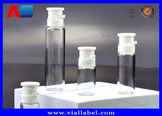 زيوت التجميل 2ml 3ml 5ml 10ml قفل فوق قنينة زجاجية صغيرة مع غطاء سهل السحب