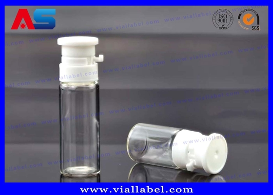 زيوت التجميل 2ml 3ml 5ml 10ml قفل فوق قنينة زجاجية صغيرة مع غطاء سهل السحب