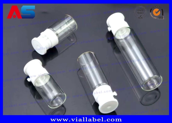 زيوت التجميل 2ml 3ml 5ml 10ml قفل فوق قنينة زجاجية صغيرة مع غطاء سهل السحب