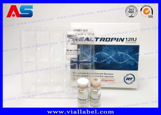 التصميم الصيدلاني الطباعة سوماتروبينا Hcg 2ml القارورة علبة علبة مع العلامة