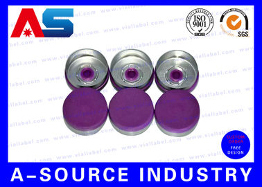 الموافقة ISO الأرجواني 20MM فليب الأعلى كاب الدوائية 10ML زجاجة الوجه قبالة قبعات فيال