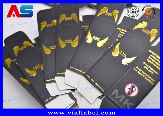 بناء العضلات مات الصندوق التعبئة الورقية الزرقاء الزرقاء علبة التعبئة الورقية 10ml 20ml علبة التعبئة الطبية