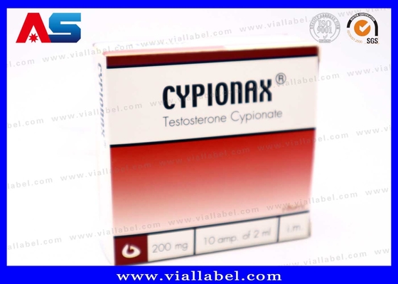 علبة التعبئة الصيدلانية CMYK لـ 10 عبوات من 1 مل علبة ورقية وعلبة بلاستيكية