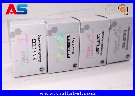 Bio Pharma 10ml فيال Box Label وزجاجة زجاجية من أجل Muscle Growth Acetate 250mg Package