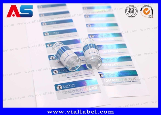 ملصقات زجاجات لاصقة صغيرة لببتيد ريتاتروتايد 2 مل فيال / زجاجات 3 مل ملصق زجاجة ريتاتروتايد