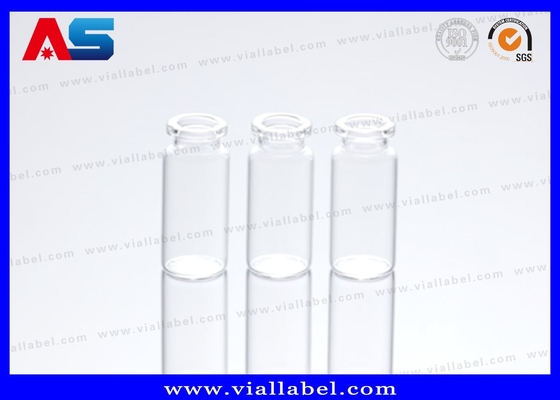 زجاجة صغيرة من 3 مل لحزمة الببتيدات الصيدلانية ، MOQ 300pcs