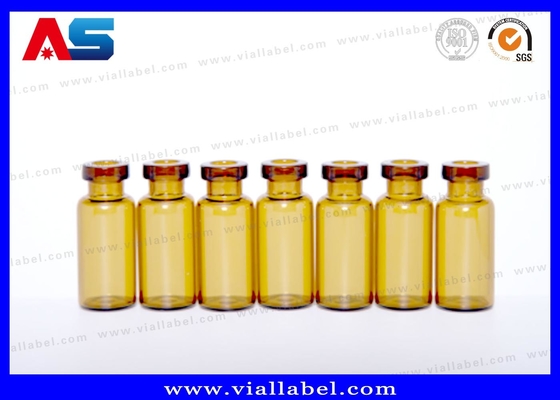زجاجة صغيرة من 3 مل لحزمة الببتيدات الصيدلانية ، MOQ 300pcs