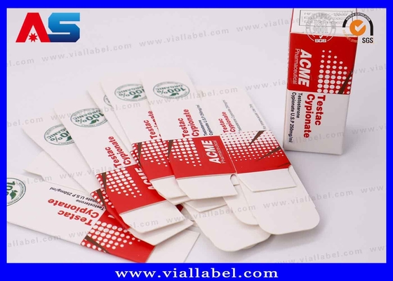 بطاقة Hcg ذات جودة عالية القارورة الصغيرة والطباعة الصندوقية، حزمة الورق الببتيدية
