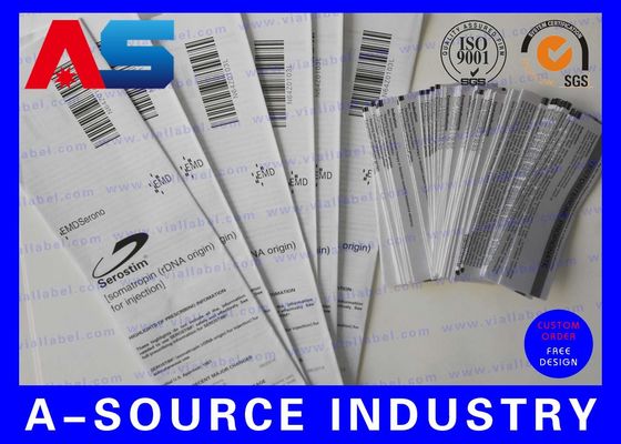 CMYK الدواء Flypaper الوصف ورقة مخصصة طباعة المنشور 135MM طول العرض 45MM