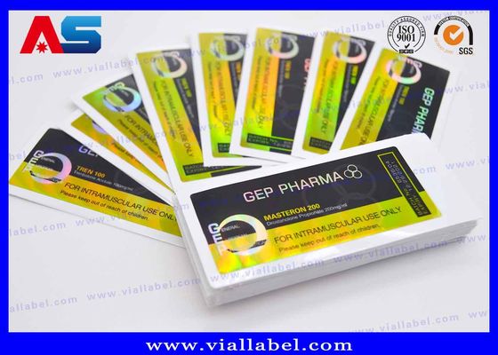 تسميات قوية لزجاجة الستيرويد الثلاثية الأبعاد