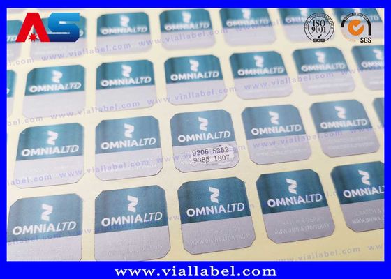 تصميم مخصص ملصق أمان هولوجرام مضاد للتزييف ملصق هولوجرام ثلاثي الأبعاد فارغ