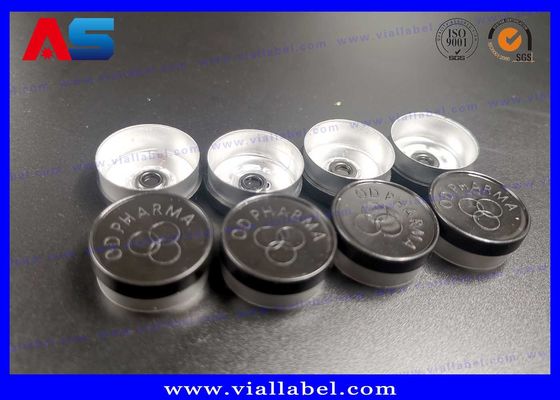 زجاجات زجاجية صغيرة أنبوبية زرقاء زجاجات كهرمانية زجاجية مع أغطية مطاطية آمنة لقوارير كمال الأجسام