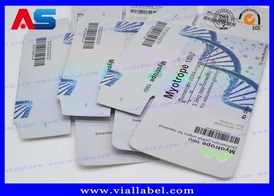 الحرة تصميم مخصص الورق المقوى ورقة التغليف الصيدلانية 10ML فيال ترين إينونثات التسمية ومربع