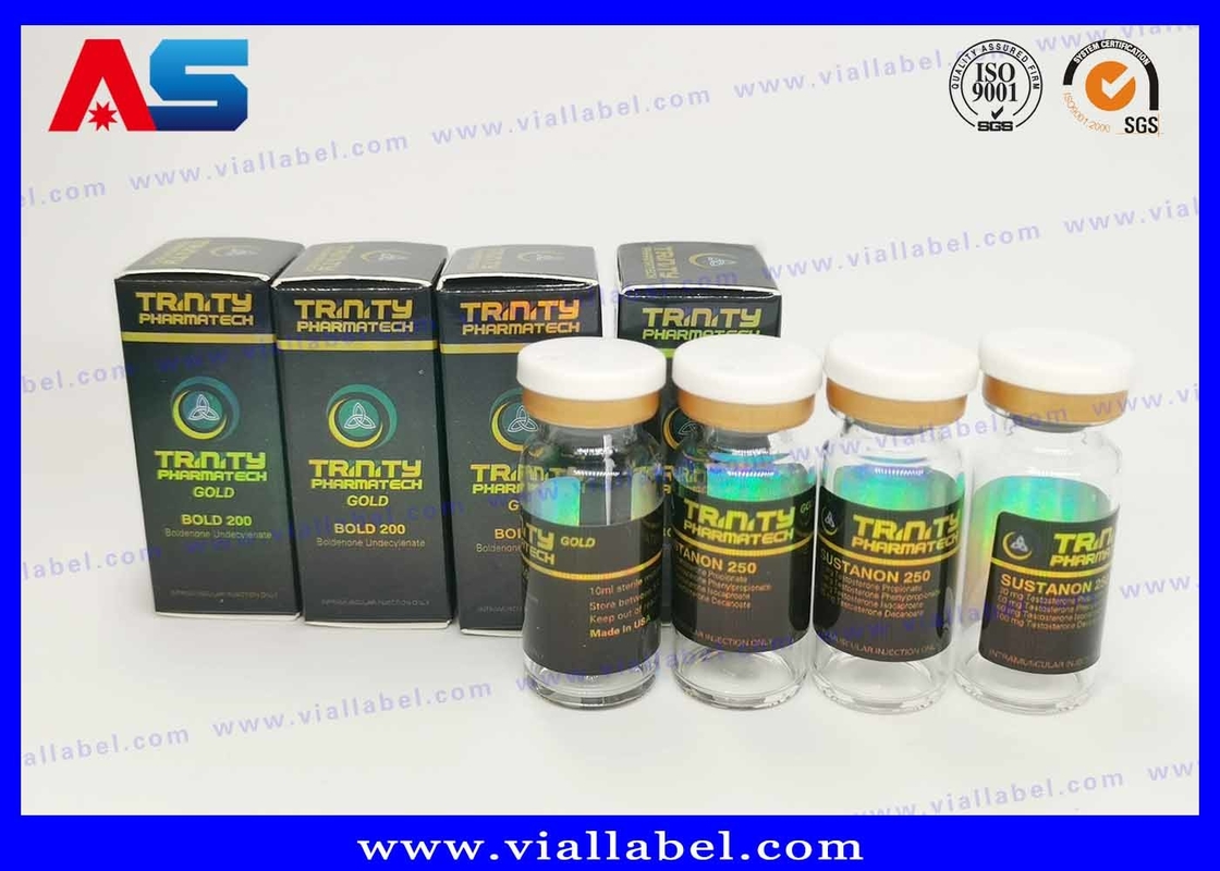 الببتيدات الصيدلانية سارمز الورقية القارورة علبة التعبئة والتغليف الشعاعي الشعاعي