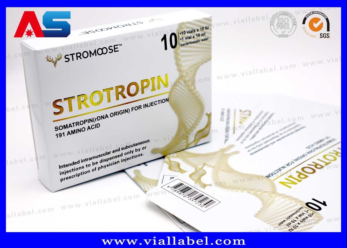زجاجية لامعة / متدلية 2 مل / 3 مل زجاجية زجاجية للحقن لـ Peptides / Hcg / Somatropin
