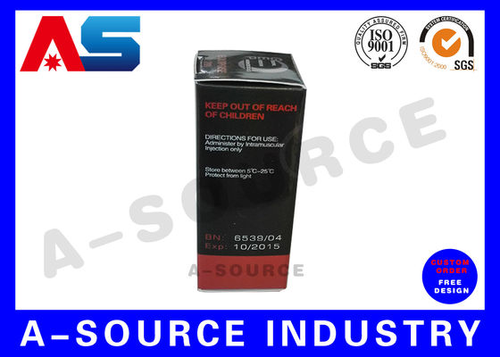 التستوستيرون الطب مربع صغير 10ML التعبئة والتغليف قارورة لالستيرويد / الطب الصيدلاني