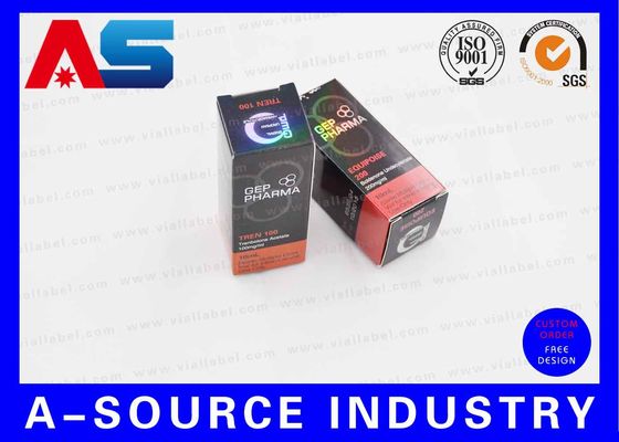 العلامات التجارية للأدوية العلامات التغليفية للصناديق الطباعة CMYK التصميم المهني / أقراص الببتيد