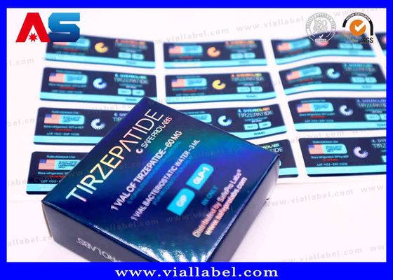 Semaglutide Paper Box Customized Printing for 2ml Bottle Box Pharmaceutical Packaging Solution