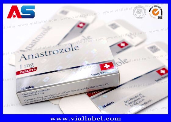 علبة تعبئة لأقراص أنستروزول 1mg مخصصة