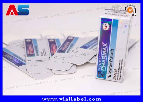 التعبئة الصغيرة علبة كرتون 10ML الهولوغرام فيال مربع للستيرويد مختبر الجنرال فارما