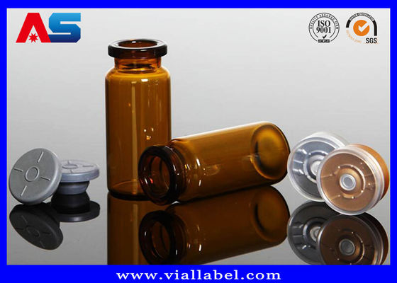 العنبر براون الزجاج للصناعات الدوائية زجاجات 10ML القطارة Ayonet الفم / القطارة