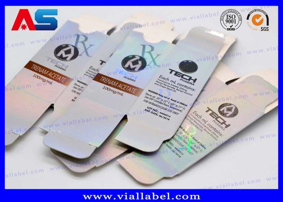 Muscledevelop Silver Foil Embossed 10ml Vial Storage Box من الحقن المنشطات Meditech Muscle Growth