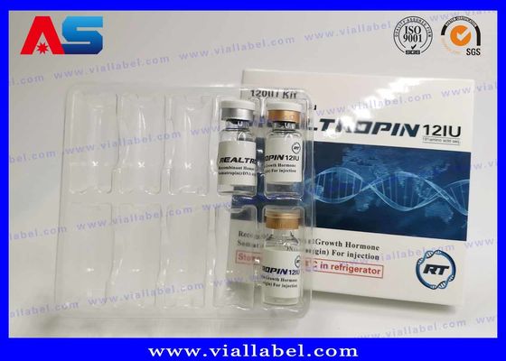 مخصص الصيدلانية HCG Hcg قوارير ورق تغليف صندوق صناديق تغليف الأدوية