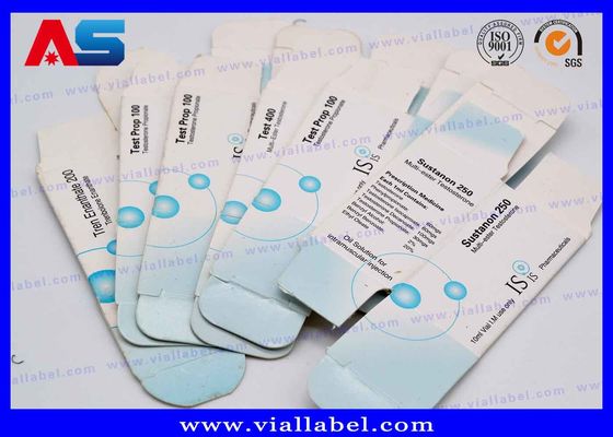 علبة تخزين القارورة الهولوجرامية المخصصة طباعة علب القارورة 10 مل وتغليف / صناديق التغليف الصغيرة